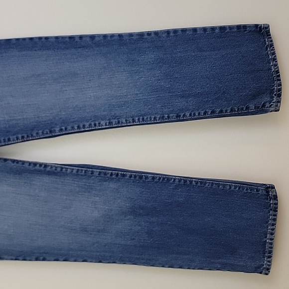 Old Navy Blue Faded Straight Leg Jeans Boys 14 - Picture 3 of 14